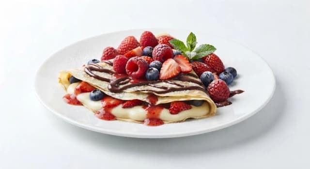 Strawberry Crepes