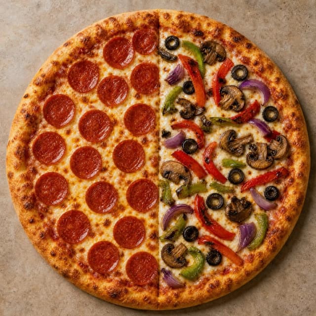 Large Half and Half