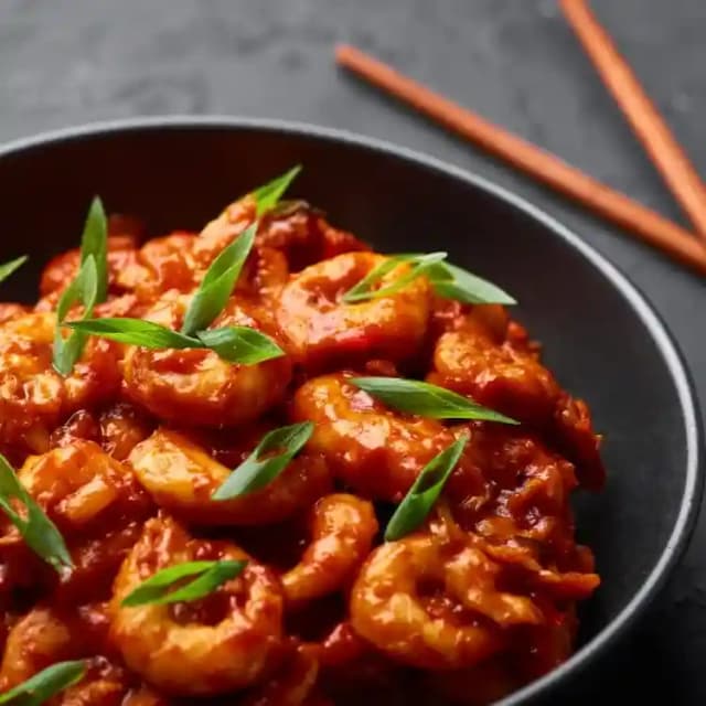 Chilli Prawns