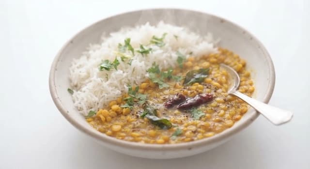 Daal and rice