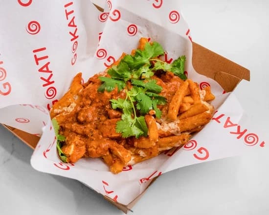 Rogan Josh Lamb Loaded Fries