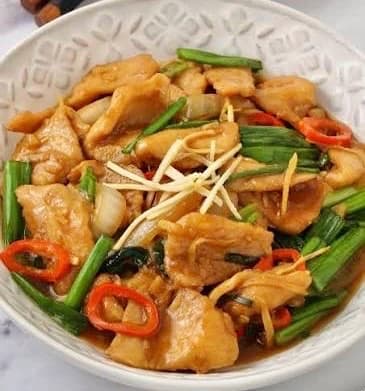 Ginger Pork with Vegetables