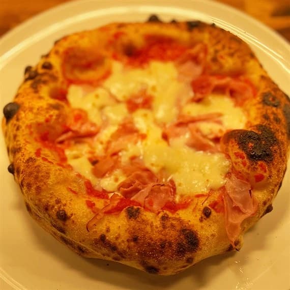 Kid Ham Cheese Pizza