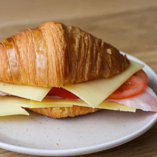 Ham Cheese Tomato Croissant