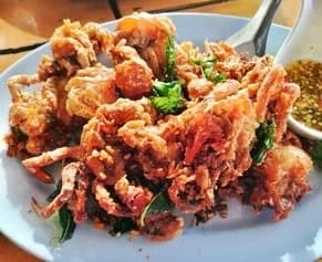 Salt & Pepper Crispy Soft Shell Crab (椒盐脆皮软壳蟹)