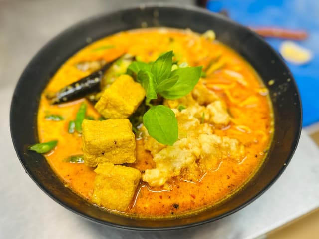 Fish Curry Laksa(Soup) (鱼咖喱叻沙(汤))