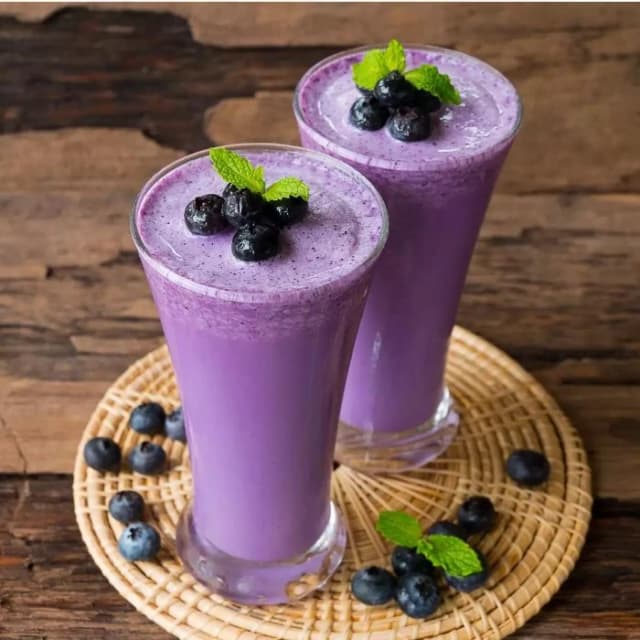 Blueberry Milkshake