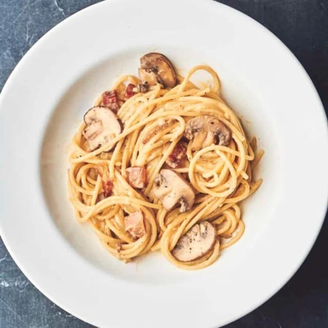 Bacon & Mushroom Carbonara