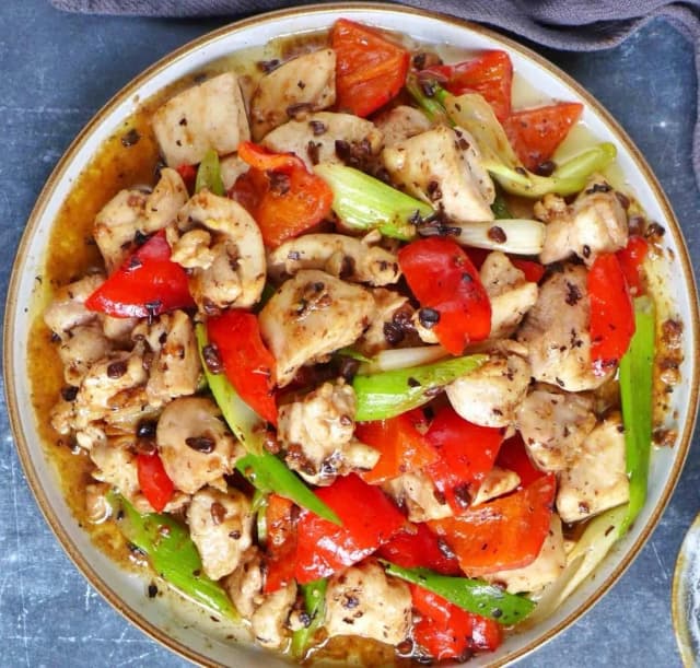 Chicken Black Bean Sauce (鸡肉黑豆酱)