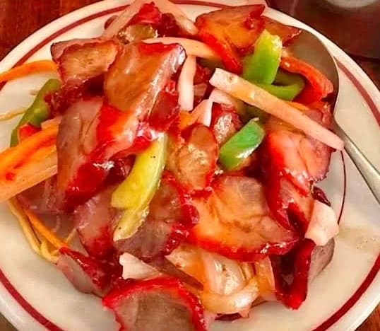 BBQ Pork with Sweet and Sour Sauce