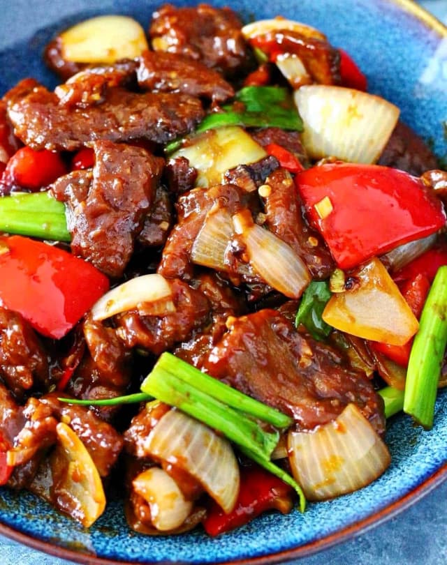 Chilli Beef with vegetables