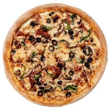 The Works Meat Pizza