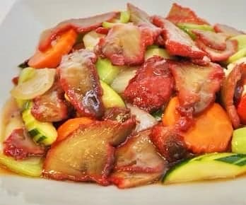 BBQ Pork with Plum Sauce