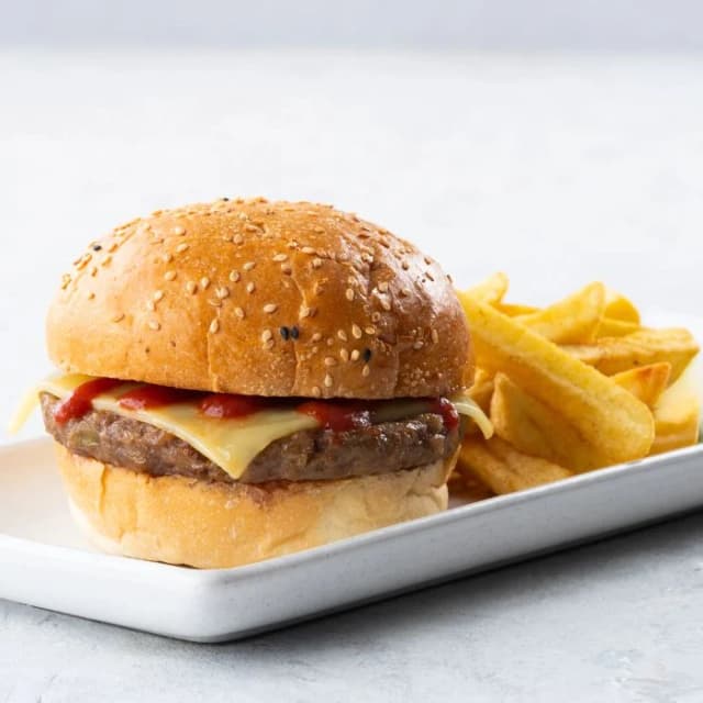 Kids Burger with Chips