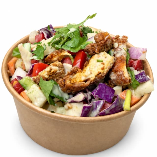 Veg Pakora Salad