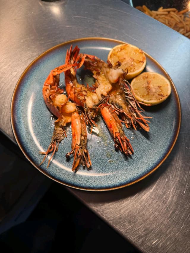 Lemon Roasted Prawns