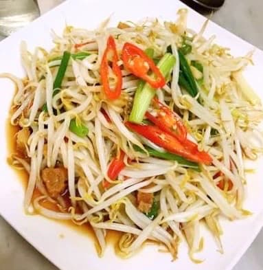 Salted Fish Bean Sprouts