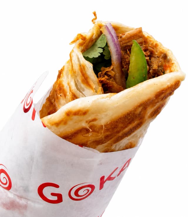 Paneer Tikka Kati Roll