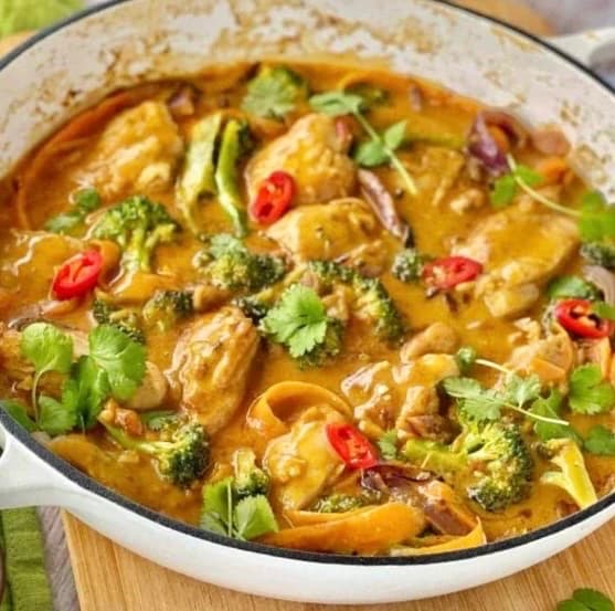 Satay Chicken with Vegetables