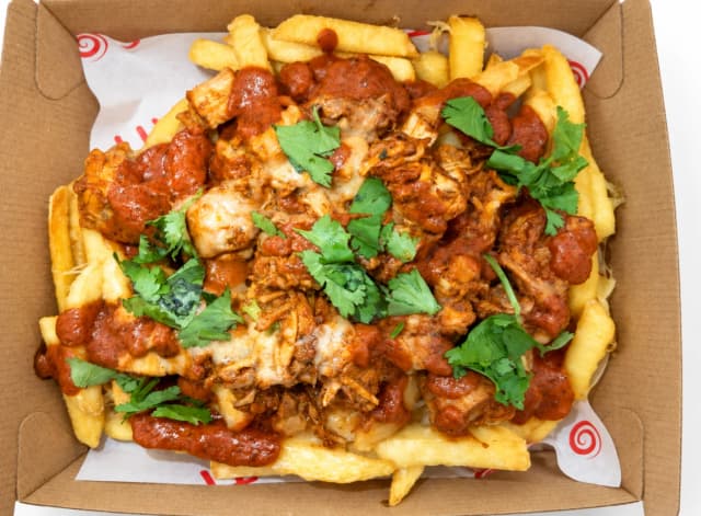 Butter Chicken Loaded Fries