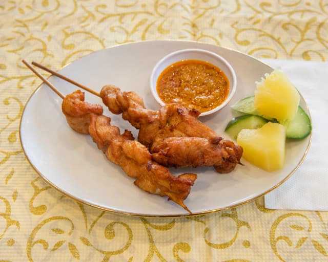Satay Skewer Chicken (沙爹鸡肉串)