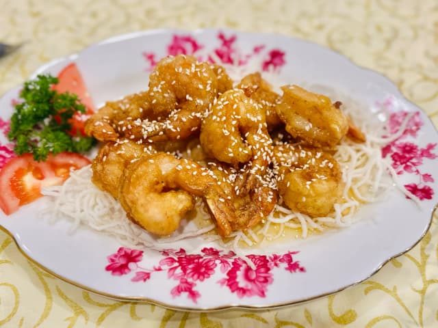 Honey Prawns
